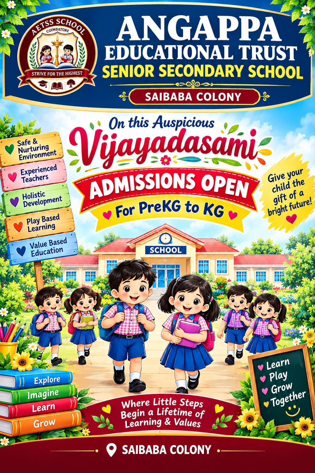 Vijayadasami Admission Open